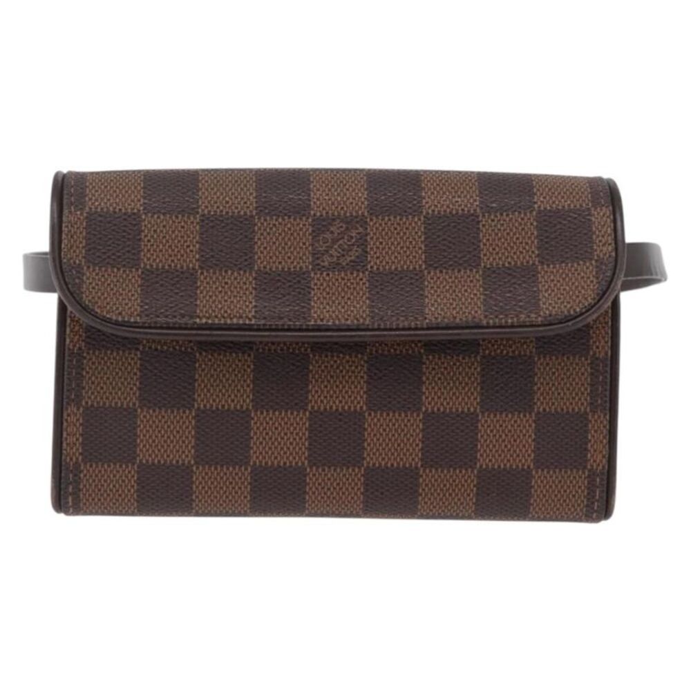 Louis Vuitton Florentine Waist Monogram Canvas Brown Canvas Handbag